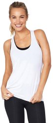 Boody Active Racer Back Tank White L