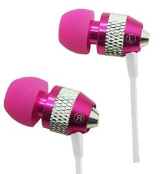 Super Bass Noise-isolation Metal 3.5MM Stereo Earbuds headset handsfree Compatible With Samsung Galaxy A10E A20E For Htc Wildfire X For Nokia 220 4G 105 2019 Hot