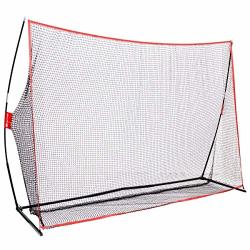 Goplus 10' X 7' Golf Net Practice Swing Net Golf Driving Hitting Net Indoor And Outdoor Golfing At Home Swing Training Aids With Carry