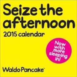 2015 Seize The Afternoon Waldo Pancake Boxed Calendar - Now With More Sleeping In Calendar