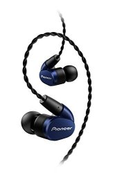 Pioneer Hi-res In-ear Ergonomic Tangle Resistant Headphones Blue SE-CH5T L