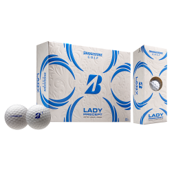 Bridgestone Lady Precept Golf Balls White