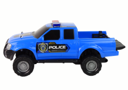 Off Road Police Pick Up Truck - Blue