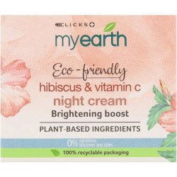 MyEarth Hibiscus & Vitamin C Brightening Boost Night Cream 50ML