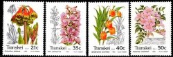 Transkei - 1990 Indigenous Flora Set Mnh Sacc 261-264