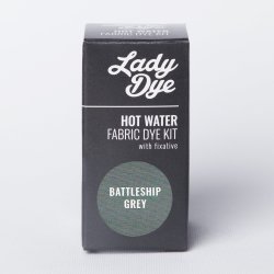 Lady Hot Water Dye Battleship Grey