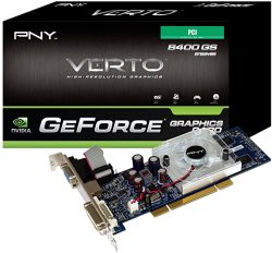 Pny Nvidia Geforce 8400 Gs 512 Mb PCI Video Graphics Card VCG84512SPEB - Retail