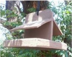 Bird Feeders Small For - Eco-friendly Recycled Rubber