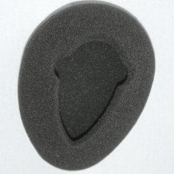 One Pair Of 80MM Foam Earpads Fits Infrared Wireless Headphones In Many Automobile Entertainment DVD Player Systems