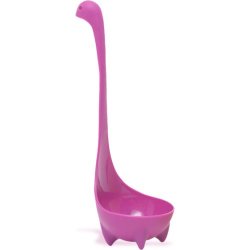 Brand New Nessie Ladle Upright Monster Design For Soups Gravy And More Magenta