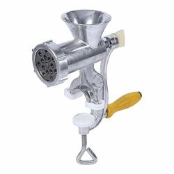 Meat Mincer - Aluminium Alloy Hand Operate Home Meat Grinder Sausage Beef Mincer Table Kitchen Tool