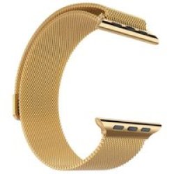 Milanese Band For Apple Watch 42MM & 44MM - Gold