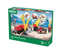 Brio Rail And Road Crane Set 33208