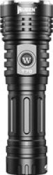 T70 Rechargeable Flashlight 250M Throw 4200 Lumen Black