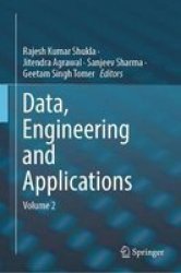 Data Engineering And Applications - Volume 2 Hardcover 1ST Ed. 2019