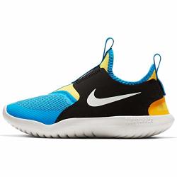 Nike Kids' Preschool Flex Runner Running Shoes 3 Black yellow royal