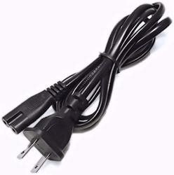 Ul Listed Power Cord Wall Cable For Sony Hisense Insignia Jvc Sharp Tcl Toshiba Samsung Vizio LG Lcd LED Tv Non Polarized
