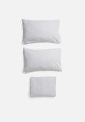 Linen House Flannelette Sheet Set - Grey