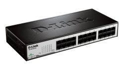 D-Link DES-1024D Unmanaged 24-PORT Desktop rackmountable Switch