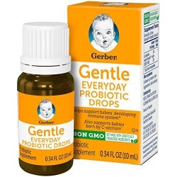 Gerber Gentle Everyday Baby Probiotic Drops 0.34 Fl Oz