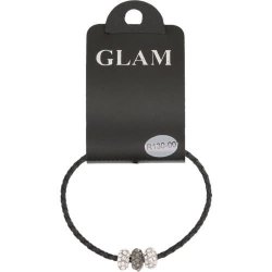 GLAM Wristware Clasp Black & Silver