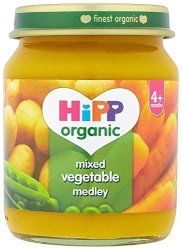 Hipp Organic Stage 1 From 4 Months Mixed Vegetable Medley 6 X 125 G Pack Of 2 Total 12 Pots