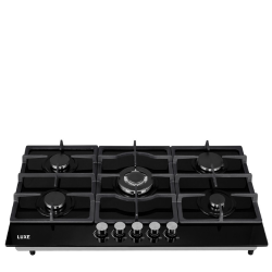 Luxe 90CM Gas On Glass Hob - BL-90