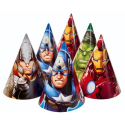Avengers - Paper Hats 6 Pack