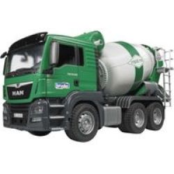 Bruder Man Tgs Cement Mixer Truck 1 16