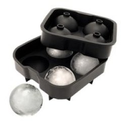 Silicone Whiskey Ice Tray Sphere Mould