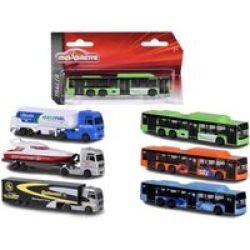 Man City Bus With Man Tg X Truck Single Unit - Supplied May Vary