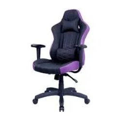 Cooler Master Cm Chair Caliber E1 Ergonomic Design Head And Lumbar Pillow Purple And Black - CMI-GCE1-PR