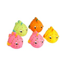 Bathmate Toy Squeeze Fish Assorted 5 Pieces