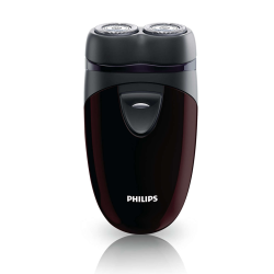 Philips Electric Shaver - Black maroon