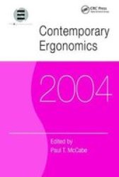 Contemporary Ergonomics 2004 Hardcover