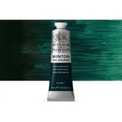 Winton Oil Paint - Phthalo Deep Green 37ML