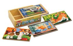 Melissa Pets Puzzles In A Storage Box