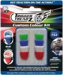 IMP Trigger Treadz Tt Custom Colour Kit: 8 Pack Set For PS4 Controller