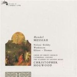 Handel - Messiah Cd
