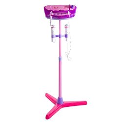 pink kids microphone