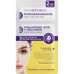2 Step Hyaluronic Acid & Collagen Face Mask