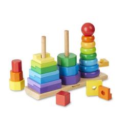 Melissa Geometric Stacker Toddler Toy