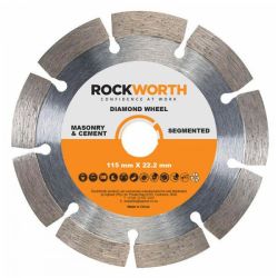 Bulk Pack 3 X Rockworth Segmented Rim Diamond Wheel - 115MM