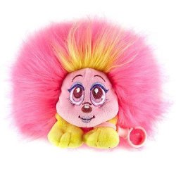 Shnooks Plush Friend Toy "shazzabam" Blue & Pink With Hair Accessories