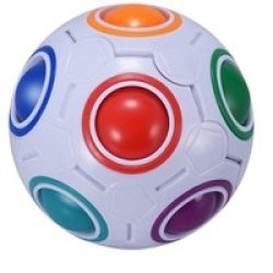 Educational Magic Rainbow Ball Puzzle - Pack Of 2