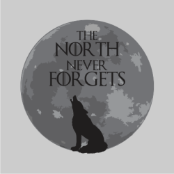 The North Remembers Sweater Grey