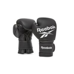 Reebok 14OZ Retail Boxing Gloves - Black white