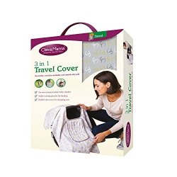 Clevamama 3 In 1 Travel And Nursing Cover Lime