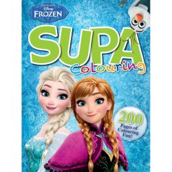 Frozen 200 Page Supa Colouring & Activity Book
