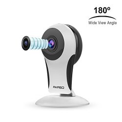 Akaso Wifi Wireless Home Security Business Ip Camera With Real Time 16FT Night View Eptz Fuction-panoramic 180 Degree Coverage Motion Detection IP1M-601